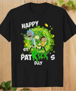 Rick And Morty Happy St Patrick’s Day T-Shirt PU27