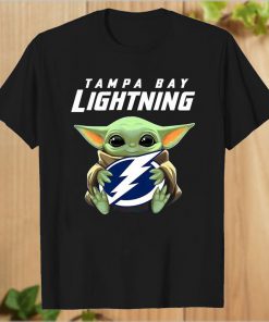 Tampa Bay Lightning Baby Yoda T-Shirt PU27