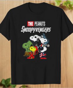 The Peanuts Snoopyvengers Marvel Avengers Endgame T-Shirt PU27