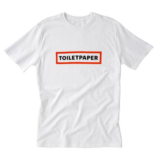 Toilet Paper Logo Box T-Shirt PU27