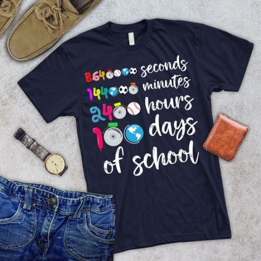 100-days-of-School-T-Shirt PU27