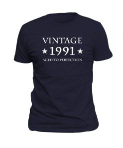 29th Birthday Gift Vintage 1991 T-Shirt PU27