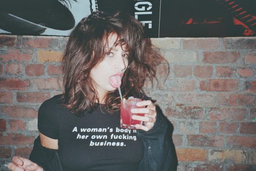 A Woman's Body Is Her Own Fucking Business T-Shirt PU27