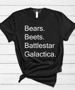 Beets Bears Battlestar Galactica T-Shirt PU27