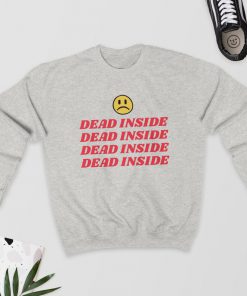 Dead Inside Smiley - Sweatshirt PU27
