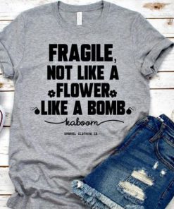 Flower Like A Bomb T-Shirt PU27