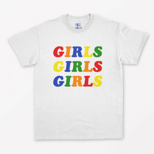 GIRLS GIRLS GIRLS T-Shirt PU27