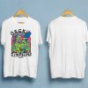 Gecko The Simpsons Hawaii Retro T-Shirt PU27