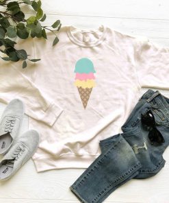 Ice Cream Cone Sweatshirt PU27