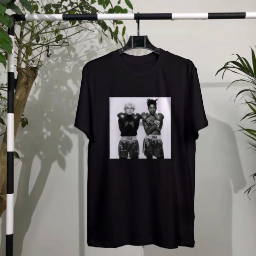 Jean-Michel Basquiat vs Andy Warhol Boxing T-Shirt PU27