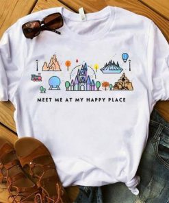 Meet Me At My Happy Place T-Shirt PU27