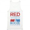Red White and Booze Tank Top PU27