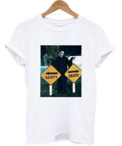 Scream Safety or Death Graphic T-Shirt PU27