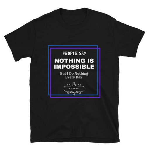Smart Nothing is T-Shirt PU27