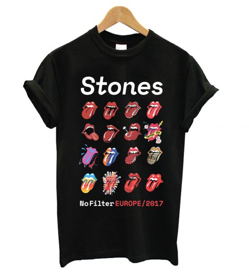 The Rolling Stones Tongue Evolution T-Shirt PU27