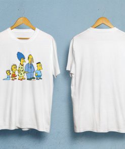 The Simpsons Family Portrait 1987 Retro T-Shirt PU27