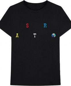 Travis Scott Astroworld Tee Black T-Shirt PU27