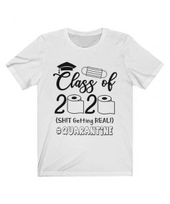 Funny Social Distancing Class of 2020 T-Shirt PU27