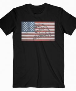 American Flag Eagle T-Shirt PU27