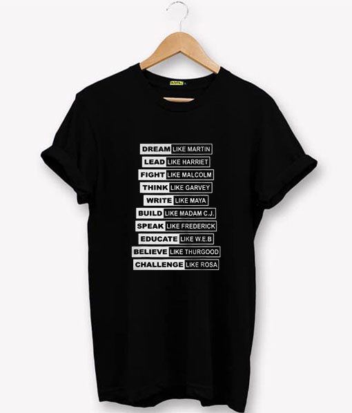 Black Month History Black Lives Matter T-Shirt PU27