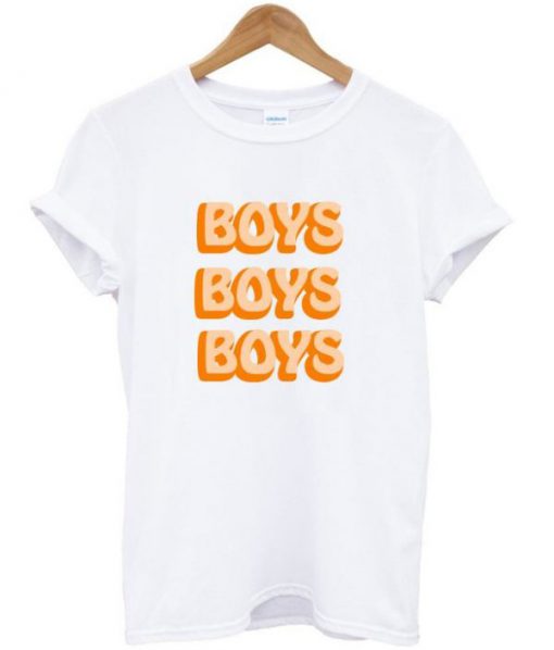 Boys Boys Boys T-shirt PU27