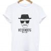 Breaking Bad Heisenberg Adult White T-Shirt PU27