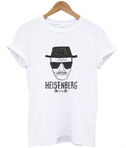 Breaking Bad Heisenberg Adult White T-Shirt PU27
