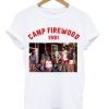 Camp Firewood 1981 T-shirt PU27