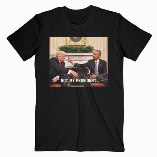 Obama Flips Off Trump T-Shirt PU27