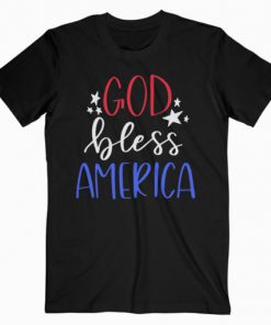 Patriotic USA God Bless America T-Shirt PU27