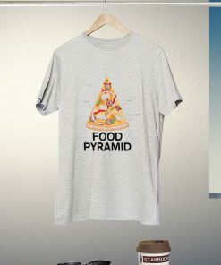 Pizza Lover's Food Pyramid T-Shirt PU27