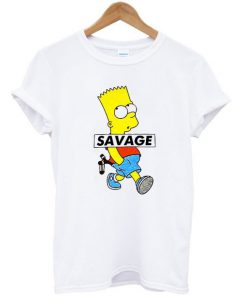 Savage Bart Simpson T-shirt PU27