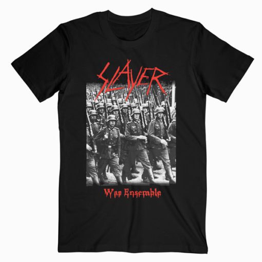 Slayer War Ensemble Band T-Shirt PU27