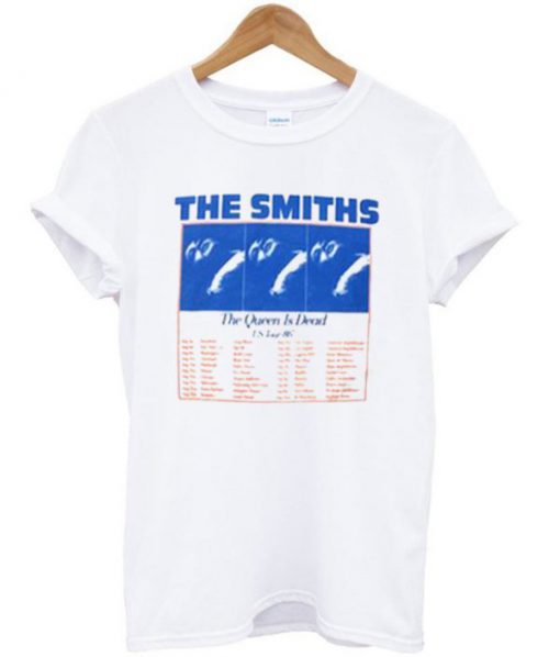 The Smiths The Queen Is Dead US Tour 86 T-shirt PU27