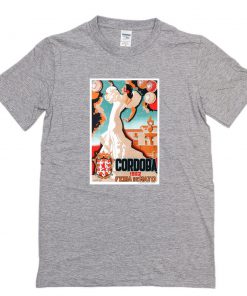 1952 SPAIN Cordoba May Festival Poster T-Shirt PU27
