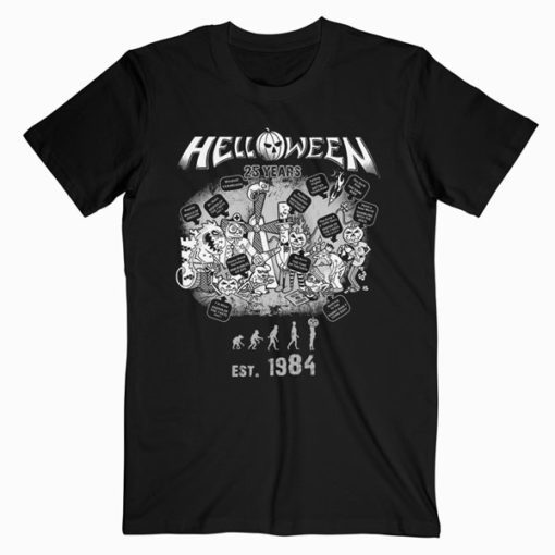 25 Years Helloween Band T-Shirt PU27