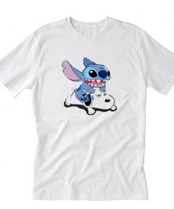 A Friend For Life Stitch And Snoopy T-Shirt PU27