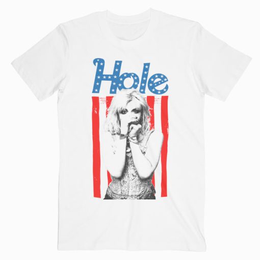 American Flag Hole T-Shirt PU27