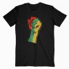 Black History Month Fist Gift Women Men Kids T-Shirt PU27