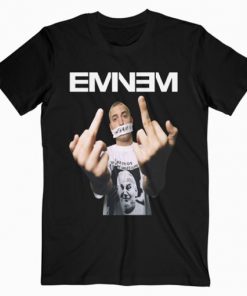 Eminem Middle Finger Band T-Shirt PU27