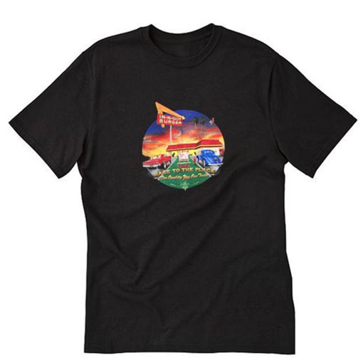 In N Out Burger Rage To The Place Circle Logo T-Shirt PU27