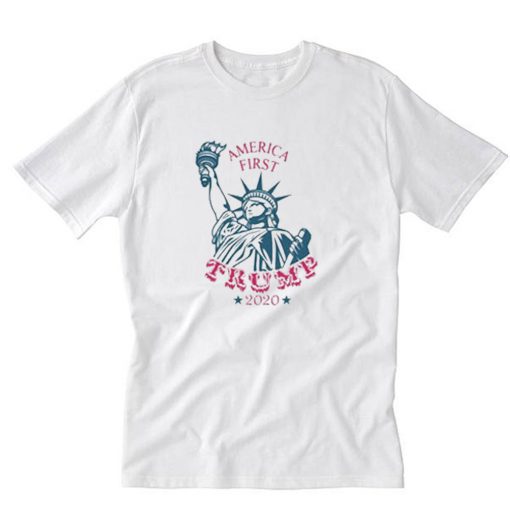 LIberty America First Trump 2020 T-Shirt PU27