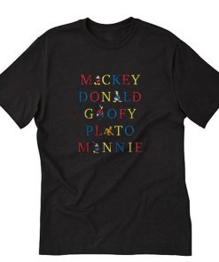 Mickey Donald Goofy Plato T-Shirt PU27