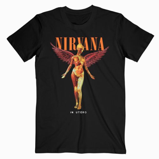 Nirvana In Utero Band T-Shirt PU27