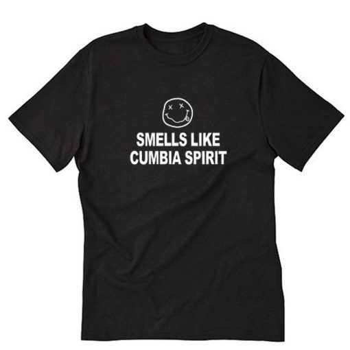 Nirvana Smells Like Cumbia Spirit T-Shirt PU27