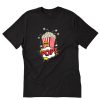 Popcorn Vintage Retro T-Shirt PU27