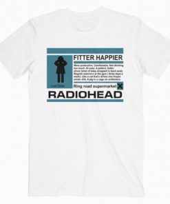 Radiohead Fitter Happier Band T-Shirt PU27