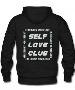 Self Love Club Hoodie Back PU27
