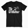 The Grillfather BBQ Grill & Smoker Barbecue Chef T-Shirt PU27