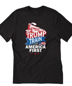 Trump Train America First Graphic T-Shirt PU27